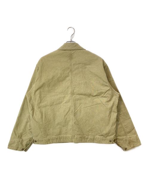 SEDAN ALL-PURPOSE（セダンオールパーパス）SEDAN ALL-PURPOSE (セダンオールパーパス) Vintage Washed Cotton Duck Jacket カーキ サイズ:XLの古着・服飾アイテム