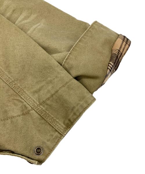 SEDAN ALL-PURPOSE（セダンオールパーパス）SEDAN ALL-PURPOSE (セダンオールパーパス) Vintage Washed Cotton Duck Jacket カーキ サイズ:XLの古着・服飾アイテム