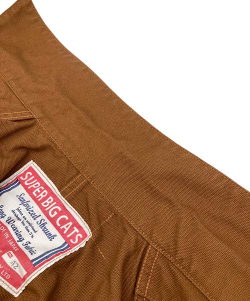 WORKERS（ワーカーズ）WORKERS (ワーカーズ) SUPER BIG CAT Railroad Jacket ブラウン サイズ:42の古着・服飾アイテム