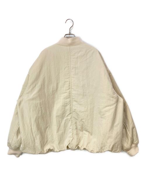 Discoat（ディスコート）Discoat (ディスコート) メモリーボンバーブルゾン ホワイト サイズ:Fの古着・服飾アイテム