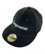 SUPREME×New Eraシュプリーム×ニューエラ）の古着「キャップ」｜ブラック