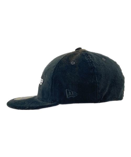 SUPREME（シュプリーム）Supreme (シュプリーム) New Era (ニューエラ) キャップ ブラック サイズ:7 3/8の古着・服飾アイテム