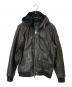 DIESEL（ディーゼル）の古着「ラムレザーレザージャケット」｜ブラック