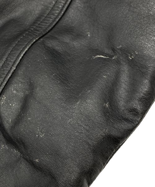 HARLEY-DAVIDSON（ハーレーダビッドソン）HARLEY-DAVIDSON (ハーレーダビッドソン) レザーシャツジャケット ブラック サイズ:Mの古着・服飾アイテム