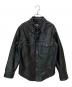 HARLEY-DAVIDSON（ハーレーダビッドソン）の古着「レザーシャツジャケット」｜ブラック