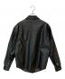 HARLEY-DAVIDSON (ハーレーダビッドソン) レザーシャツジャケット ブラック サイズ:M：9000円