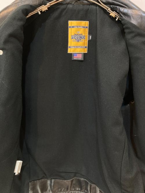 Schott（ショット）Schott (ショット) ダブルライダースジャケット ブラック サイズ:40の古着・服飾アイテム