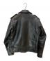Schott (ショット) ダブルライダースジャケット ブラック サイズ:40：73000円