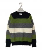 AMI Alexandre Mattiussiアミアレクサンドルマテュッシ）の古着「アルパカ混 ニット セーター」｜マルチカラー