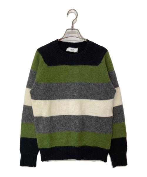 AMI Alexandre Mattiussi（アミアレクサンドルマテュッシ）AMI Alexandre Mattiussi (アミアレクサンドルマテュッシ) アルパカ混 ニット セーター マルチカラー サイズ:-の古着・服飾アイテム