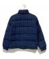 MONCLER (モンクレール) JUNYA WATANABE MAN (ジュンヤワタナベマン) ウール チェック ダウンジャケット ブルー サイズ:S：25000円