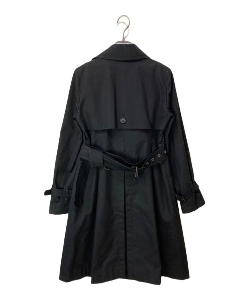 BURBERRY BLUE LABEL（バーバリーロンドンブルーレーベル）BURBERRY BLUE LABEL (バーバリーロンドンブルーレーベル) ライナー付トレンチコート ブラック サイズ:38の古着・服飾アイテム