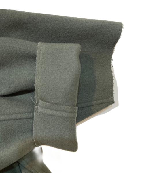 HYKE（ハイク）HYKE (ハイク) メルトンフーデッドコート グリーン サイズ:1の古着・服飾アイテム