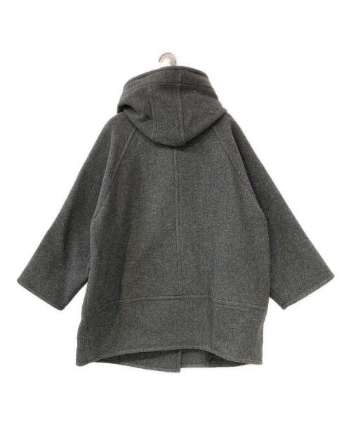 AP STUDIO（エーピーストゥディオ）AP STUDIO (エーピーストゥディオ) ライトモッサオーバーフーディーコート グレー サイズ:36の古着・服飾アイテム