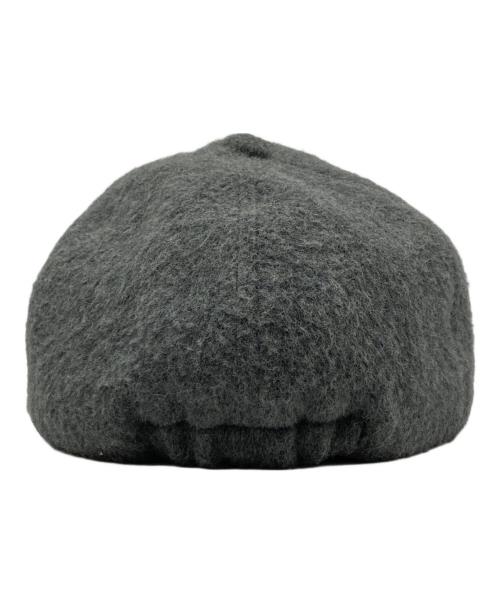 kijima takayuki（キジマタカユキ）KIJIMA TAKAYUKI (キジマタカユキ) WOOL&RECYCLE POLYESTER BEAVER 6P CAP(ウール&リサイクルポリエルテルビーバー6パネルキャップ) グレー サイズ:1の古着・服飾アイテム