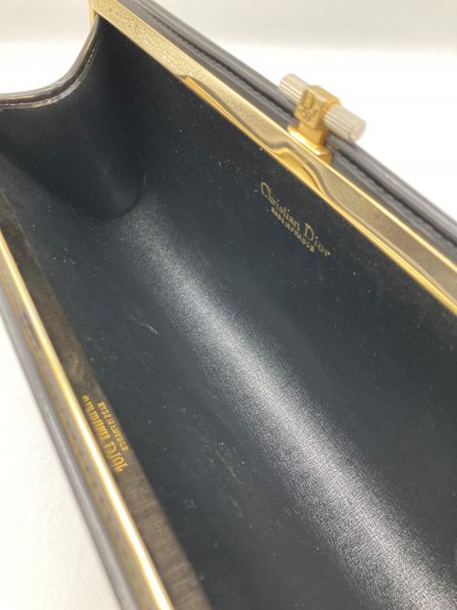 Christian Dior（クリスチャン ディオール）Christian Dior (クリスチャン ディオール) トロッター チェーンショルダーバッグ ブラック サイズ:-の古着・服飾アイテム