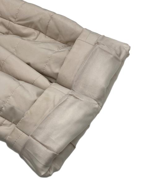 LANVIN en Bleu（ランバンオンブルー）LANVIN en Bleu (ランバンオンブルー) レースデザインキルティングコート ベージュ サイズ:38の古着・服飾アイテム