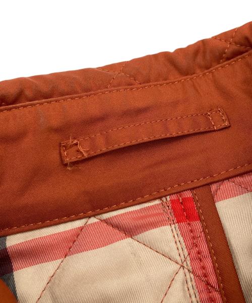BURBERRY LONDON（バーバリーロンドン）BURBERRY LONDON (バーバリーロンドン) 裏地ノヴァチェック キルティングジャケット オレンジ サイズ:38の古着・服飾アイテム