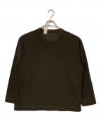 N.HOOLYWOODエヌ ハリウッド）の古着「CREW NECK LONG SLEEVE」｜ブラウン
