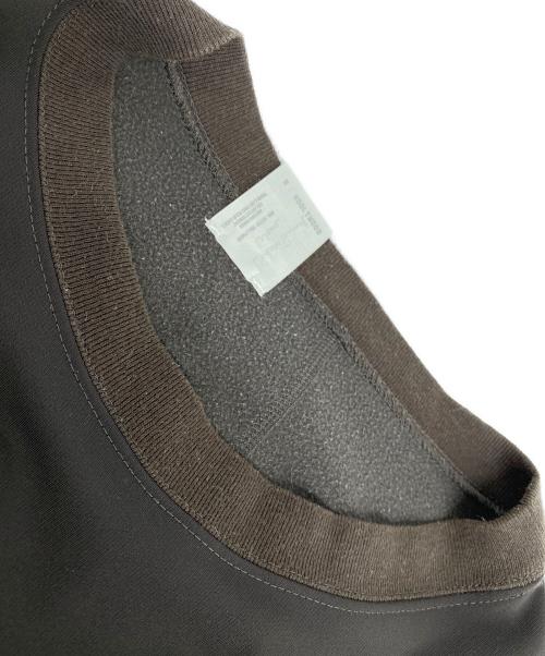 N.HOOLYWOOD（エヌ ハリウッド）N.HOOLYWOOD (エヌ ハリウッド) CREW NECK LONG SLEEVE ブラウン サイズ:38の古着・服飾アイテム