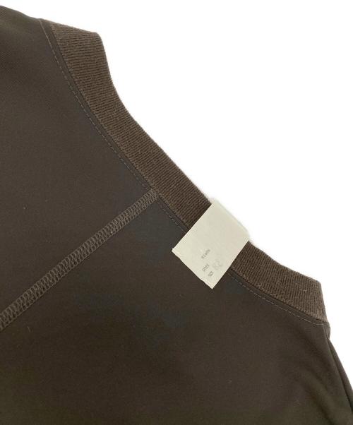 N.HOOLYWOOD（エヌ ハリウッド）N.HOOLYWOOD (エヌ ハリウッド) CREW NECK LONG SLEEVE ブラウン サイズ:38の古着・服飾アイテム