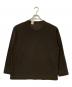N.HOOLYWOOD（エヌ ハリウッド）の古着「CREW NECK LONG SLEEVE」｜ブラウン