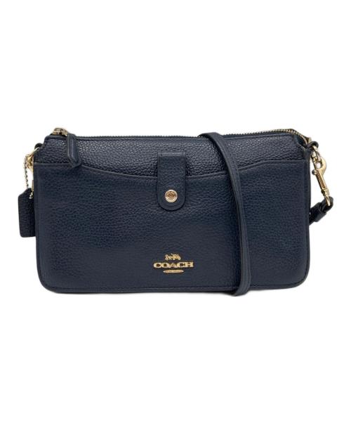 COACH（コーチ）COACH (コーチ) ノア ポップアップ メッセンジャー バッグ ネイビー サイズ:-の古着・服飾アイテム