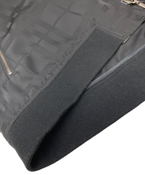 BURBERRY BLACK LABEL（バーバリーブラックレーベル）BURBERRY BLACK LABEL (バーバリーブラックレーベル) 裏地ノヴァチェックジップアップジャケット ブラック サイズ:Mの古着・服飾アイテム