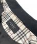 中古・古着 BURBERRY BLACK LABEL (バーバリーブラックレーベル) 裏地ノヴァチェックジップアップジャケット ブラック サイズ:M：14000円