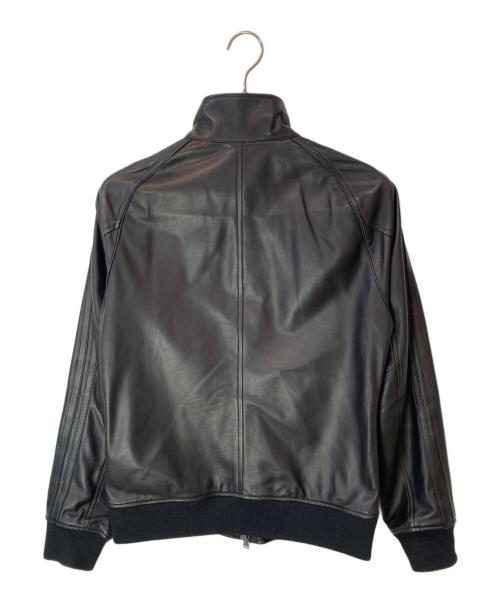 BURBERRY BLACK LABEL（バーバリーブラックレーベル）BURBERRY BLACK LABEL (バーバリーブラックレーベル) ラムレザージャケット ブラック サイズ:Mの古着・服飾アイテム