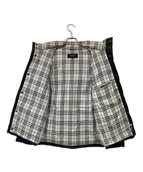 BURBERRY BLACK LABEL（バーバリーブラックレーベル）BURBERRY BLACK LABEL (バーバリーブラックレーベル) ラビットファー ダウンジャケット ブラック サイズ:Mの古着・服飾アイテム