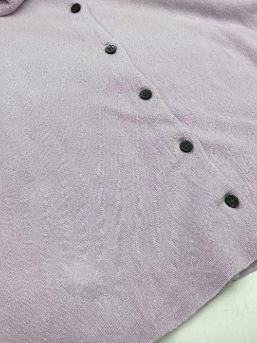 HaaT（ハート）HaaT (ハート) ハイネックニットカーディガン パープル サイズ:2の古着・服飾アイテム