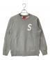 SUPREME（シュプリーム）の古着「16FW S Logo Crewneck(Sロゴクルーネック)」｜グレー