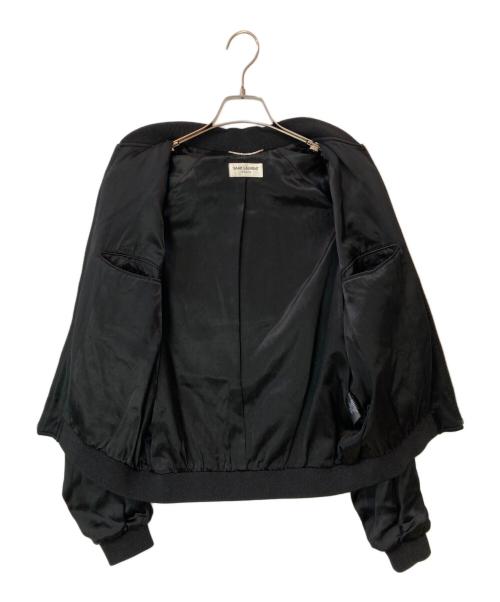 Saint Laurent Paris（サンローランパリ）Saint Laurent Paris (サンローランパリ) 17SS Sweet dreams shark Jacket ブラック サイズ:48の古着・服飾アイテム