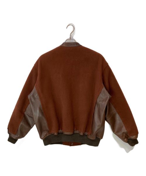 YOKE（ヨーク）YOKE (ヨーク) BROKEN AWARD JACKET/ブロークンアワードジャケット ブラウン サイズ:2の古着・服飾アイテム