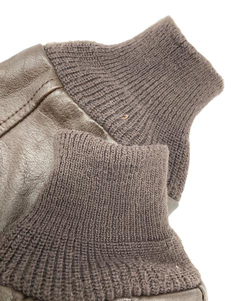 SADDLERY（サドリー）saddlery (サドリー) 80s A-2タイプレザーフライトジャケット ブラウン サイズ:42の古着・服飾アイテム