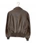 saddlery (サドリー) 80s A-2タイプレザーフライトジャケット ブラウン サイズ:42：23000円