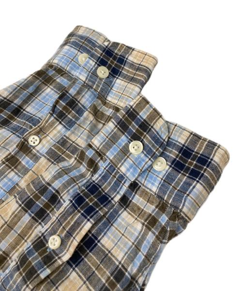 BROOKS BROTHERS（ブルックスブラザーズ）BROOKS BROTHERS (ブルックスブラザーズ) リネンチェックシャツ マルチカラー サイズ:Mの古着・服飾アイテム