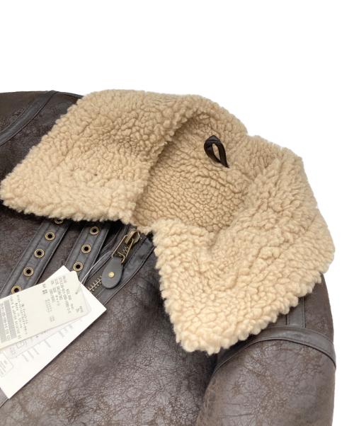 Spick and Span（スピック＆スパン）Spick and Span (スピックアンドスパン) アビエイターブルゾン ブラウン サイズ:38 未使用品の古着・服飾アイテム