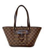 LOUIS VUITTONルイ ヴィトン）の古着「マノスクPM トートバッグ」｜ブラウン