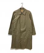 BURBERRY LONDONバーバリーロンドン）の古着「裏地ノバチェック柄 ステンカラーコート」｜ベージュ