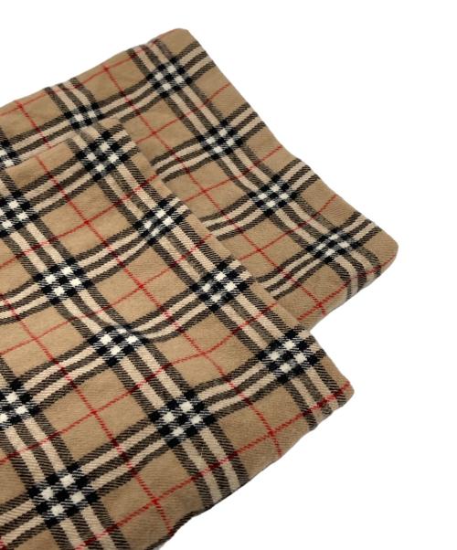 BURBERRY BLUE LABEL（バーバリーロンドンブルーレーベル）BURBERRY BLUE LABEL (バーバリーロンドンブルーレーベル) ノヴァチェックパンツ ベージュ サイズ:38の古着・服飾アイテム