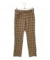 BURBERRY BLUE LABEL（バーバリーロンドンブルーレーベル）の古着「ノヴァチェックパンツ」｜ベージュ