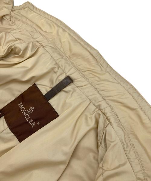 MONCLER（モンクレール）MONCLER (モンクレール) ダウンテーラードジャケット ベージュ サイズ:1の古着・服飾アイテム