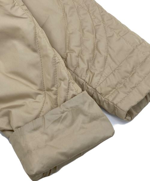 MONCLER（モンクレール）MONCLER (モンクレール) ダウンテーラードジャケット ベージュ サイズ:1の古着・服飾アイテム