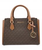 MICHAEL KORSマイケル・コース）の古着「HOPE MEDIUM MESSENGER BAG(ホープミディアムメッセンジャーバッグ)」｜ブラウン