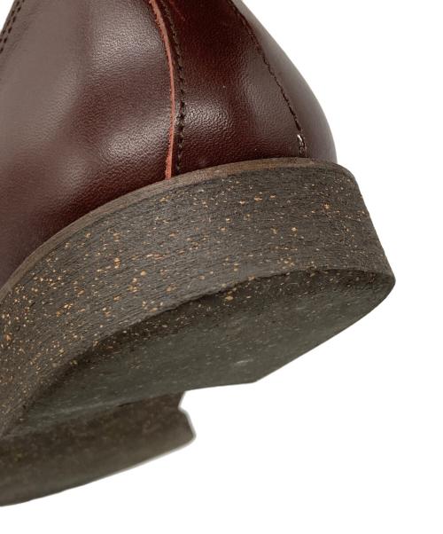 BLACK SIGN（ブラックサイン）BLACK SIGN (ブラックサイン) カットワーク Tストラップシューズ ブラウン サイズ:9の古着・服飾アイテム