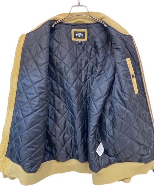 Billabong（ビラボン）Billabong (ビラボン) CANVAS MA-1 JKT イエロー サイズ:Lの古着・服飾アイテム