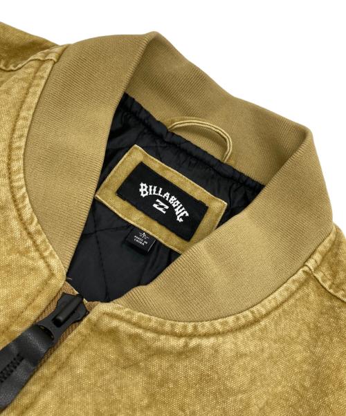 Billabong（ビラボン）Billabong (ビラボン) CANVAS MA-1 JKT イエロー サイズ:Lの古着・服飾アイテム