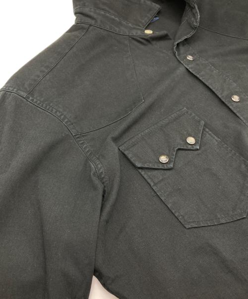POLO RALPH LAUREN（ポロ・ラルフローレン）POLO RALPH LAUREN (ポロ・ラルフローレン) ウエスタンシャツ ブラック サイズ:Mの古着・服飾アイテム